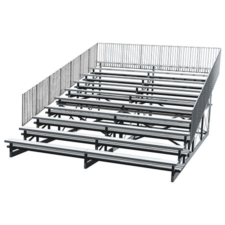 10 Row Aluminum Bleachers